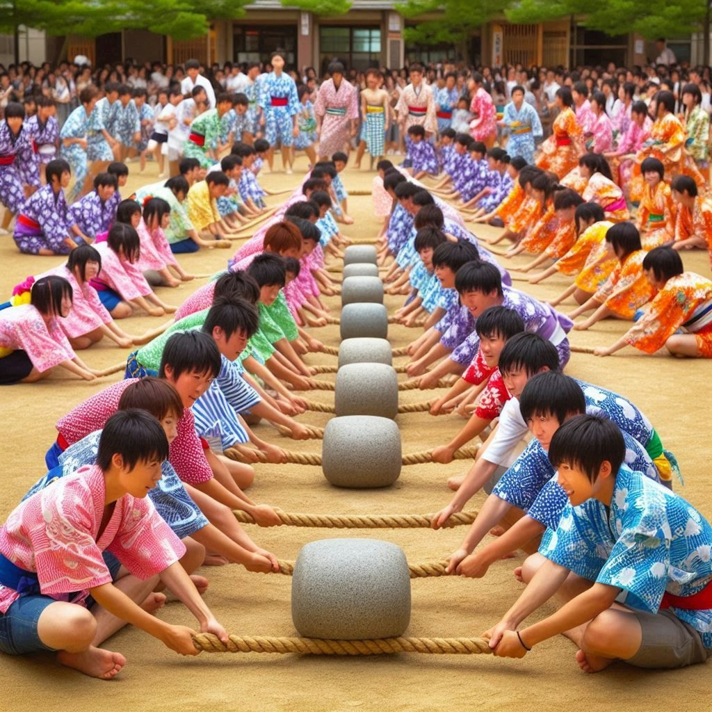 体育祭といしころ