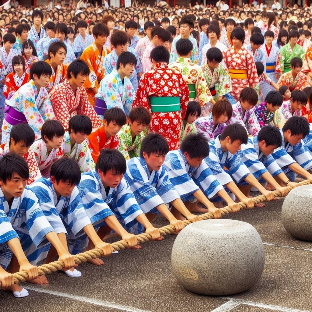 体育祭といしころ