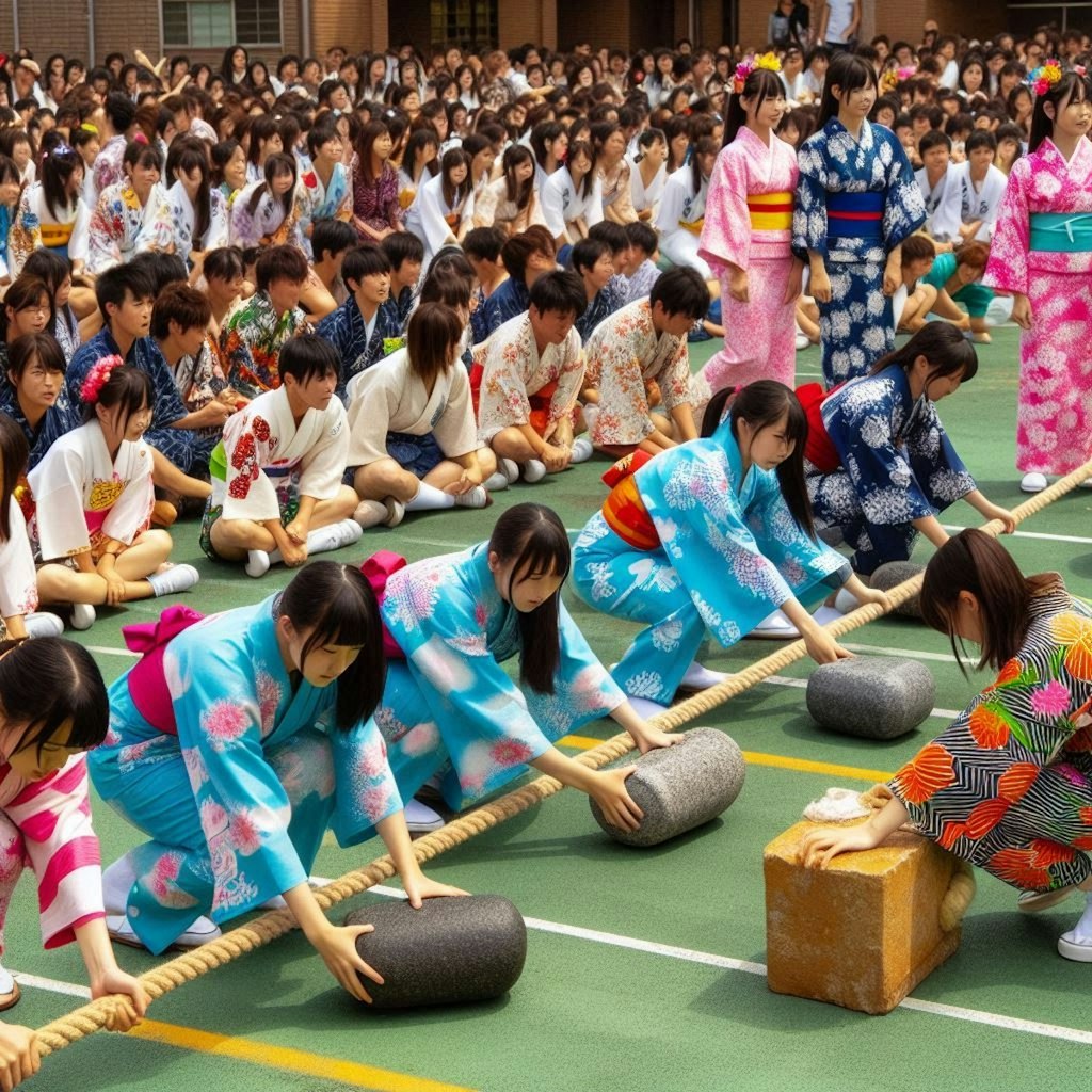 体育祭といしころ