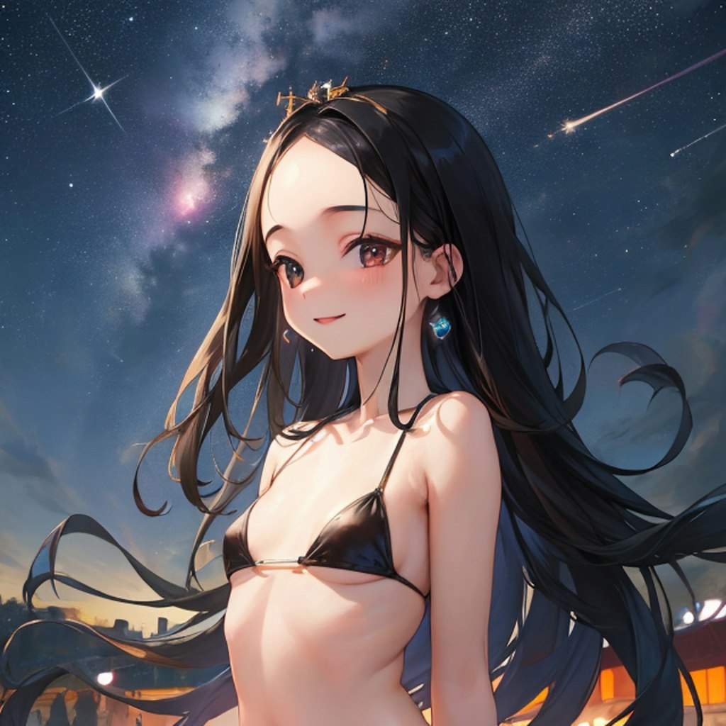 星空和歌月