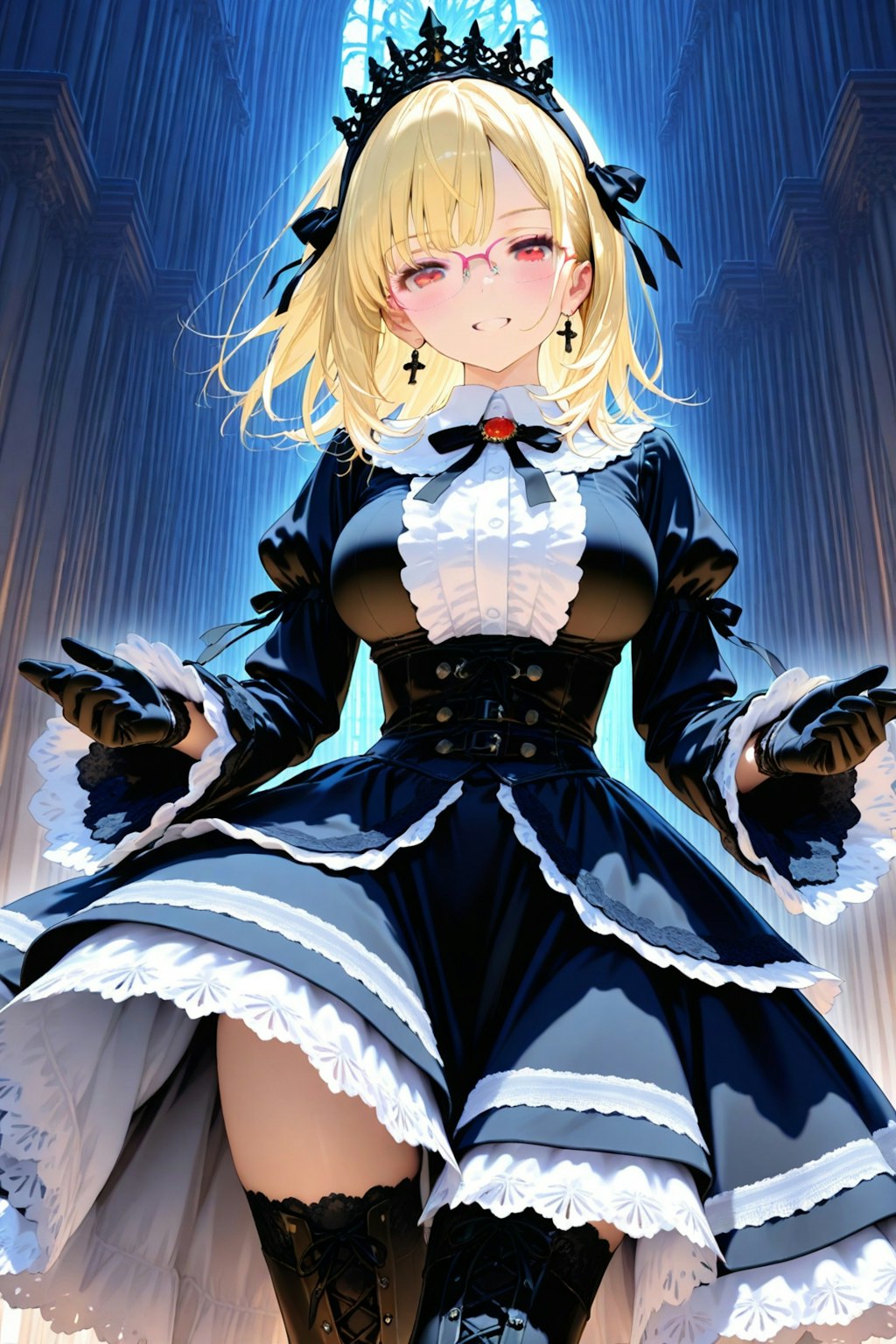 ゴスロリ金髪ちゃん