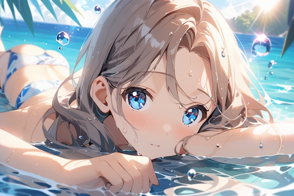 水着の少女　その２