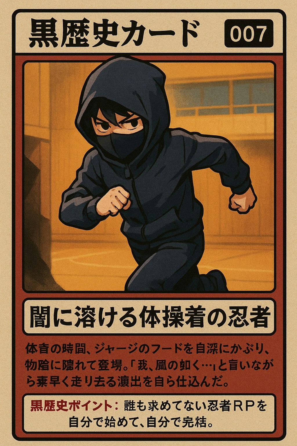 黒歴史チップス　男の子版カード集1