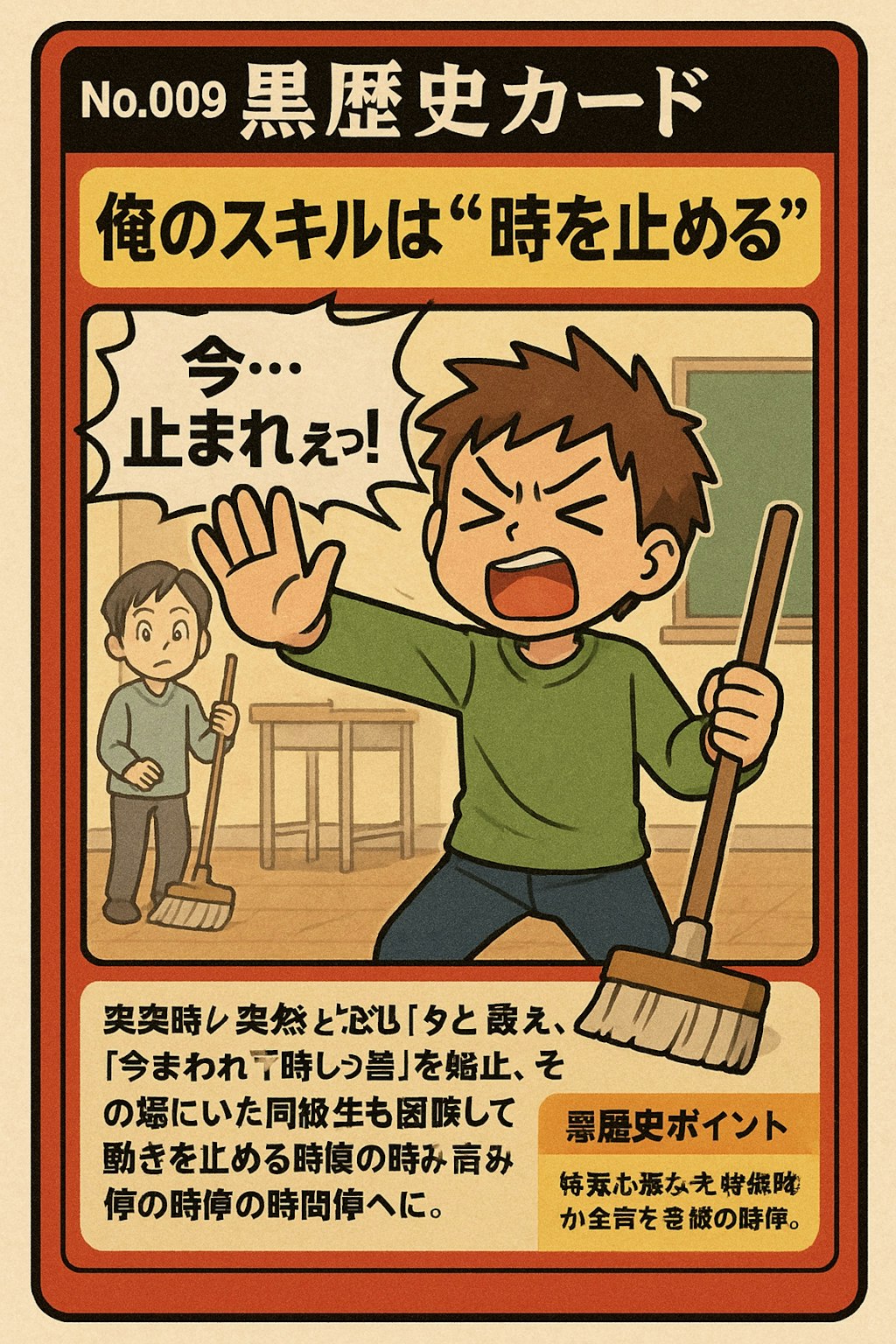黒歴史チップス　男の子版カード集1