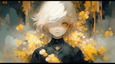 fleurs jaunes