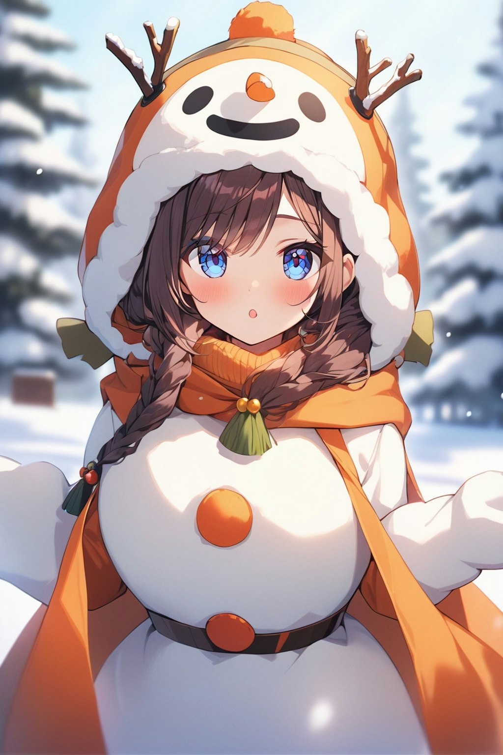 雪だるま娘