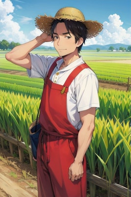 米農家の男性