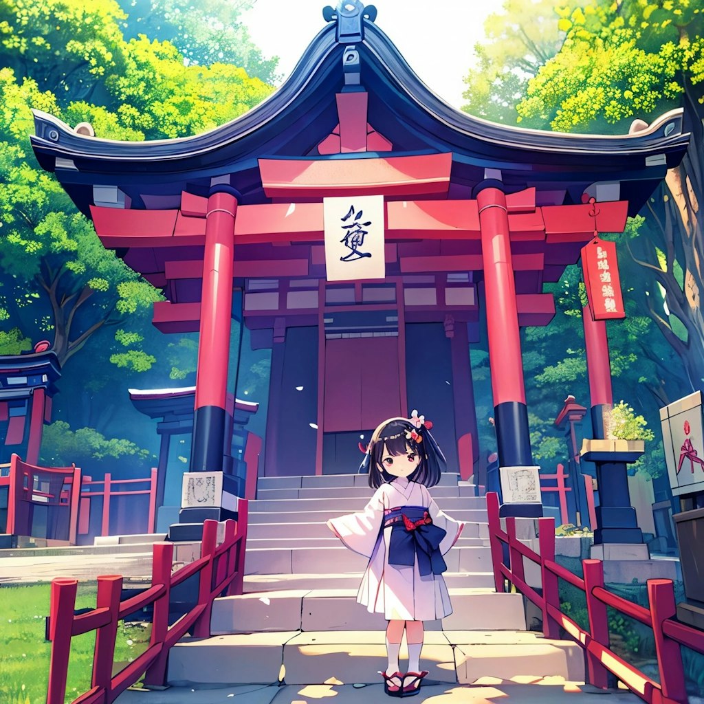 神社の娘