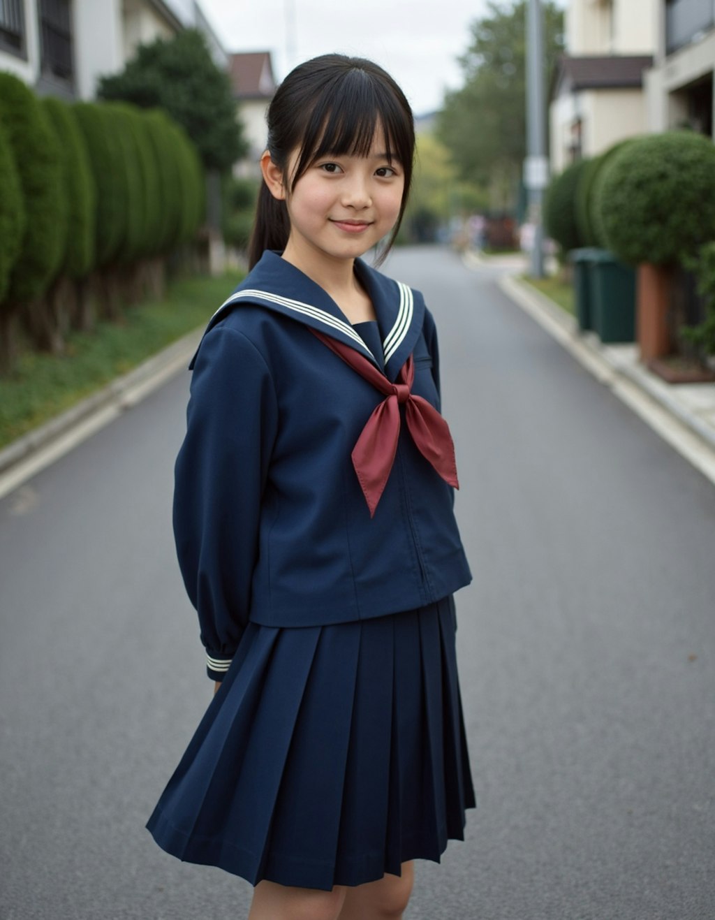 実際のセーラー着てみました