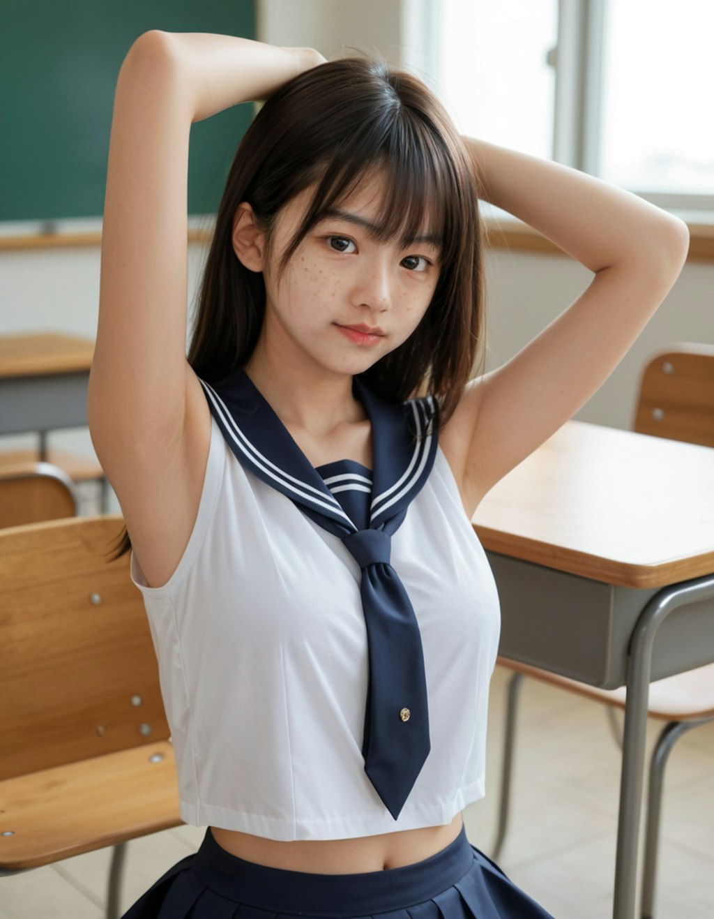 ノースリーブJK