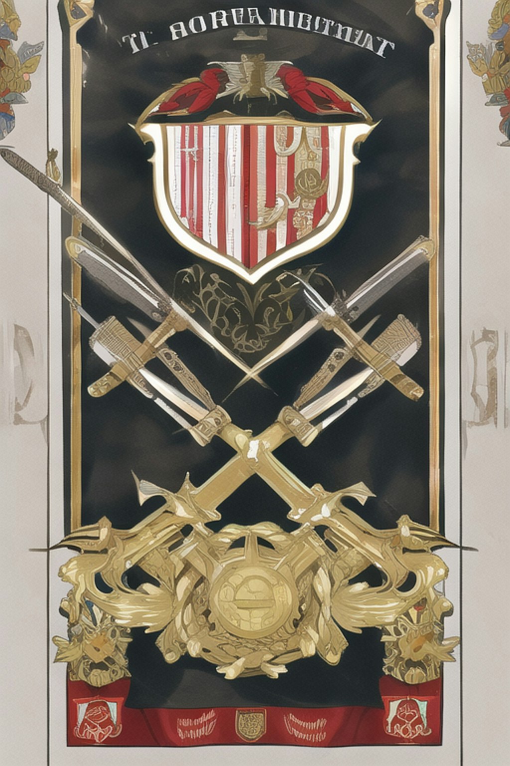 第一機械化歩兵徽章及び野戦銃兵徽章