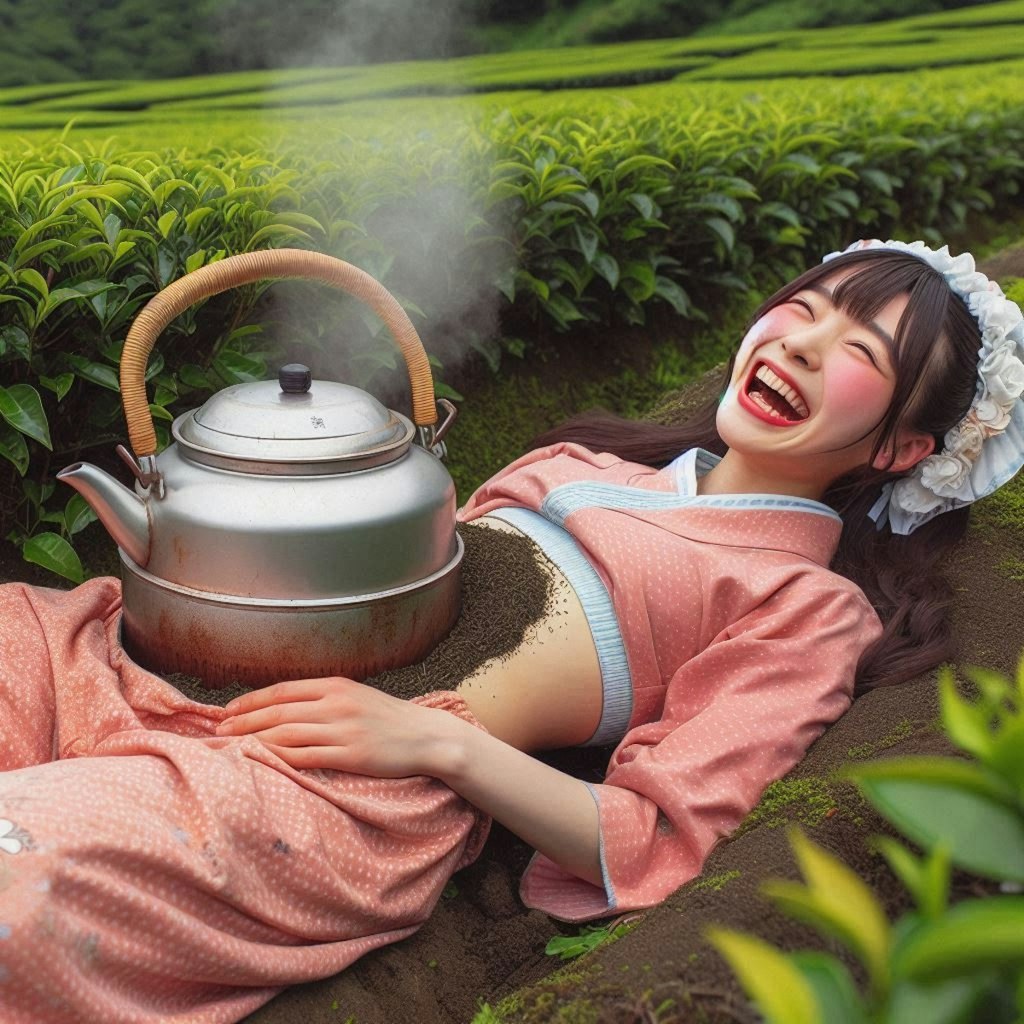 ヘソで茶を沸かす画像