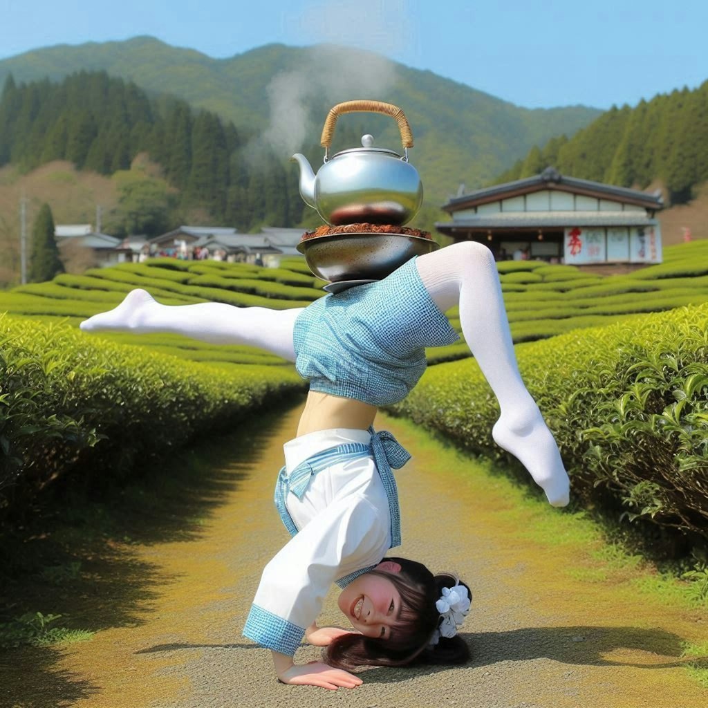 ヘソで茶を沸かす画像