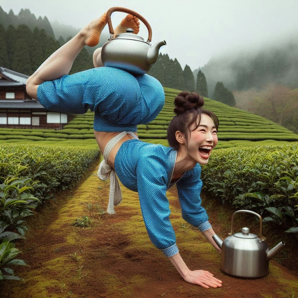 ヘソで茶を沸かす画像