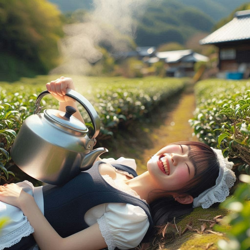 ヘソで茶を沸かす画像