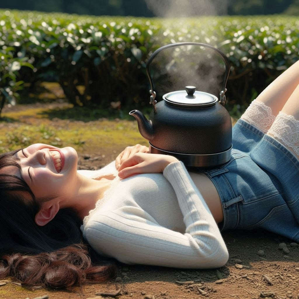 ヘソで茶を沸かす画像