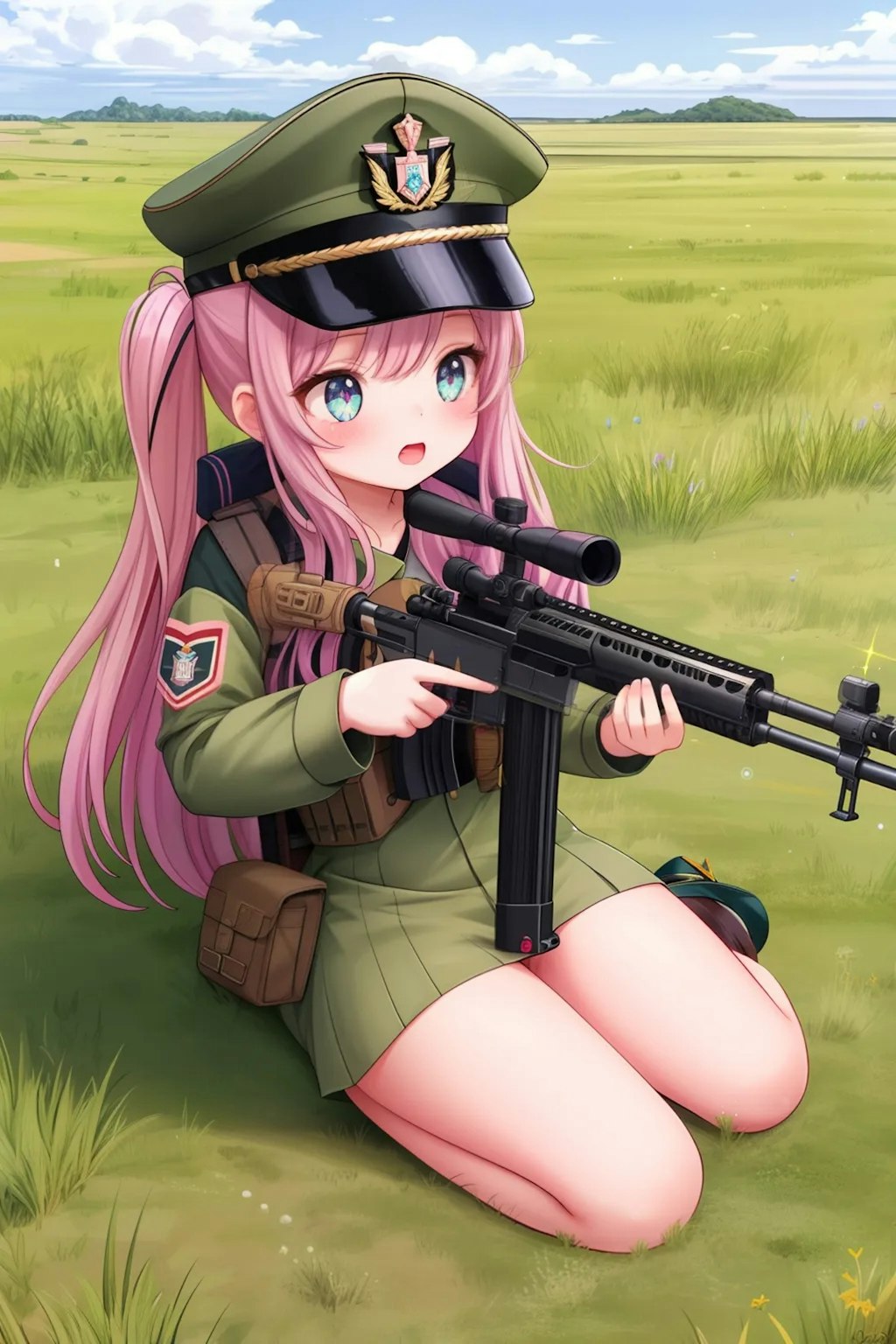 軍人少女