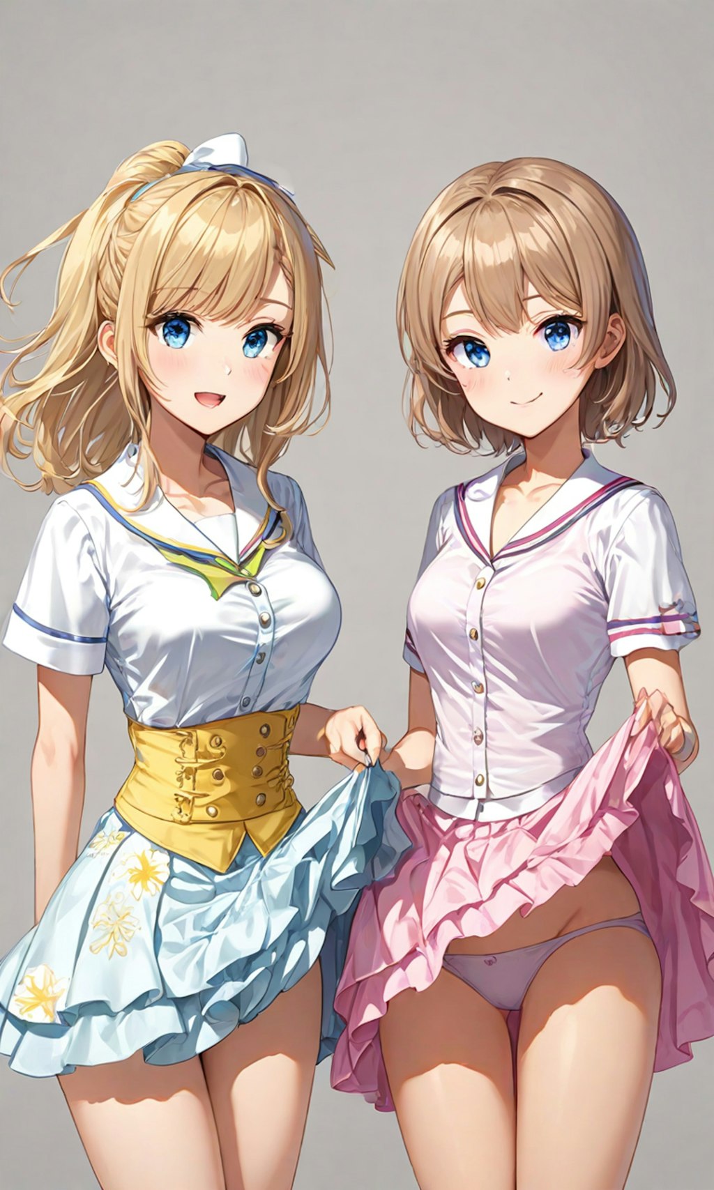 パンチラとセーラー服と女子高校生と