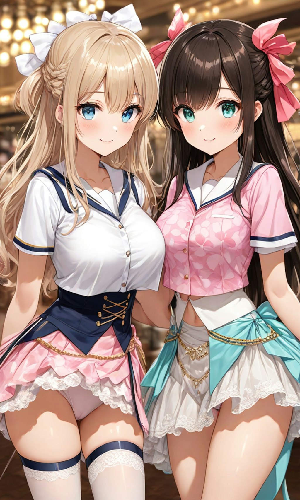 パンチラとセーラー服と女子高校生と