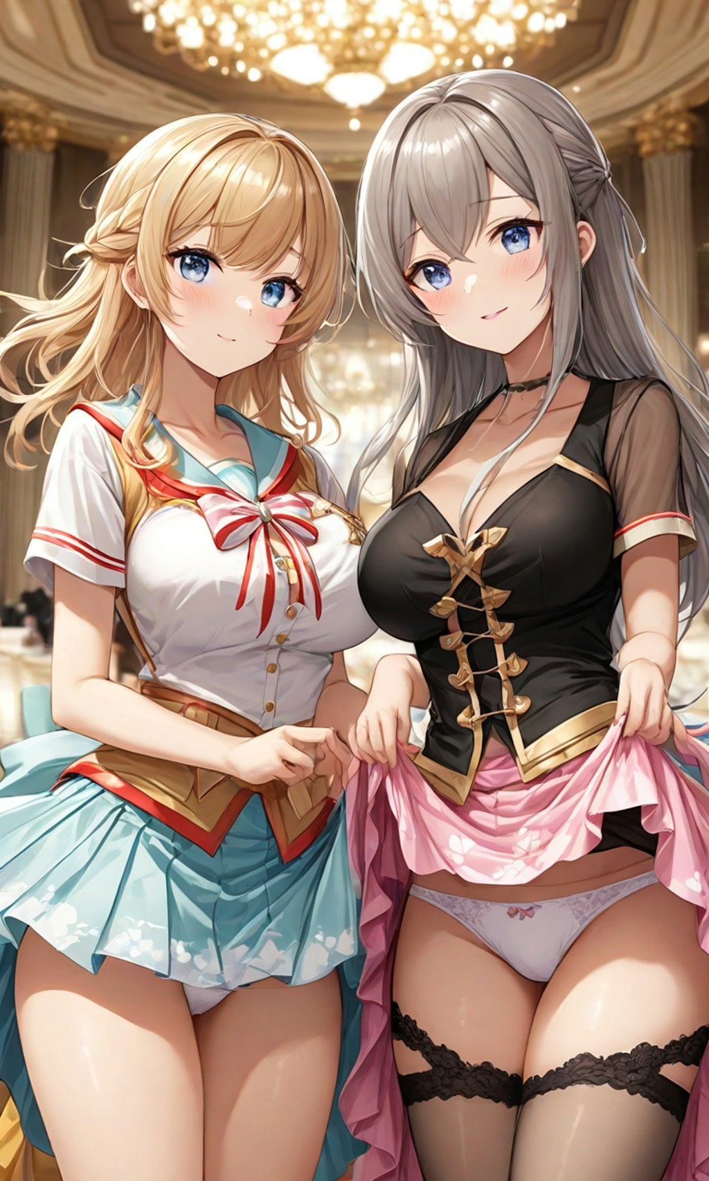 パンチラとセーラー服と女子高校生と