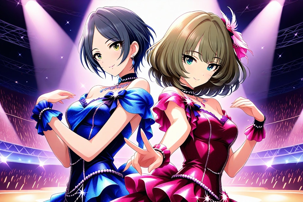 リメイク版「高垣楓 と 速水奏」 unit-"Pretty Liar" on stage ー Ver. 02 ー