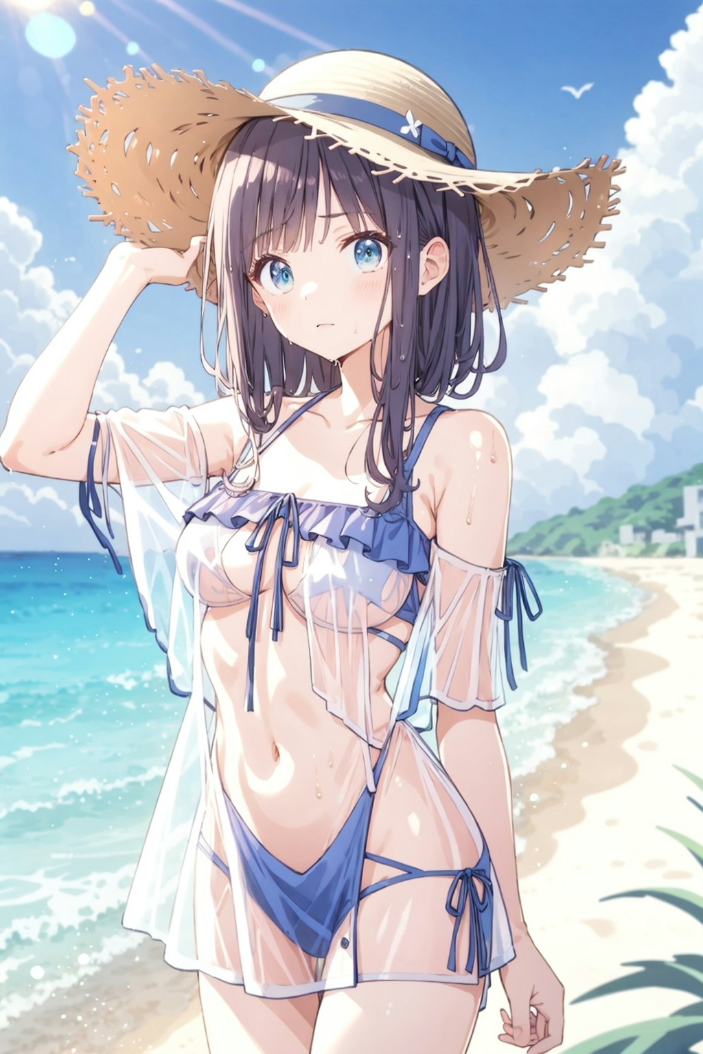 【呪文あり】夏の美少女