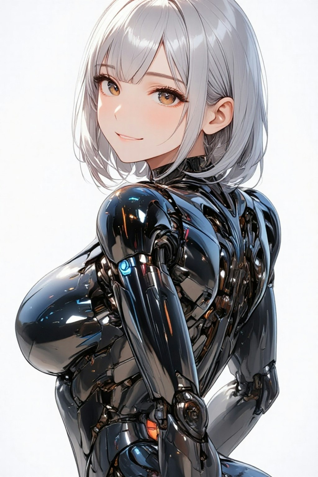 黒いメカ子