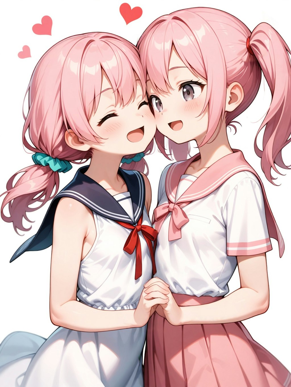 花音ちゃんとおさげちゃん