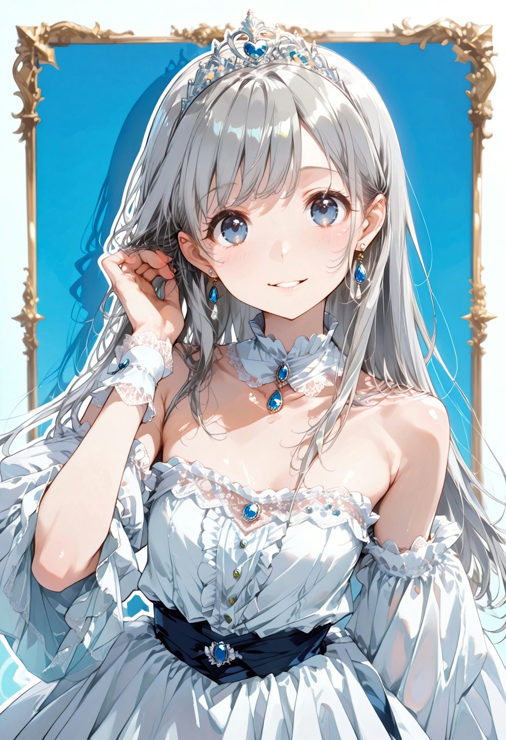 ホワイトドレスプリンセス