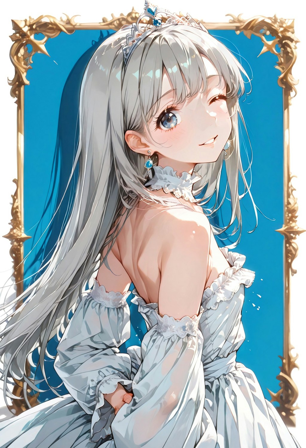 ホワイトドレスプリンセス