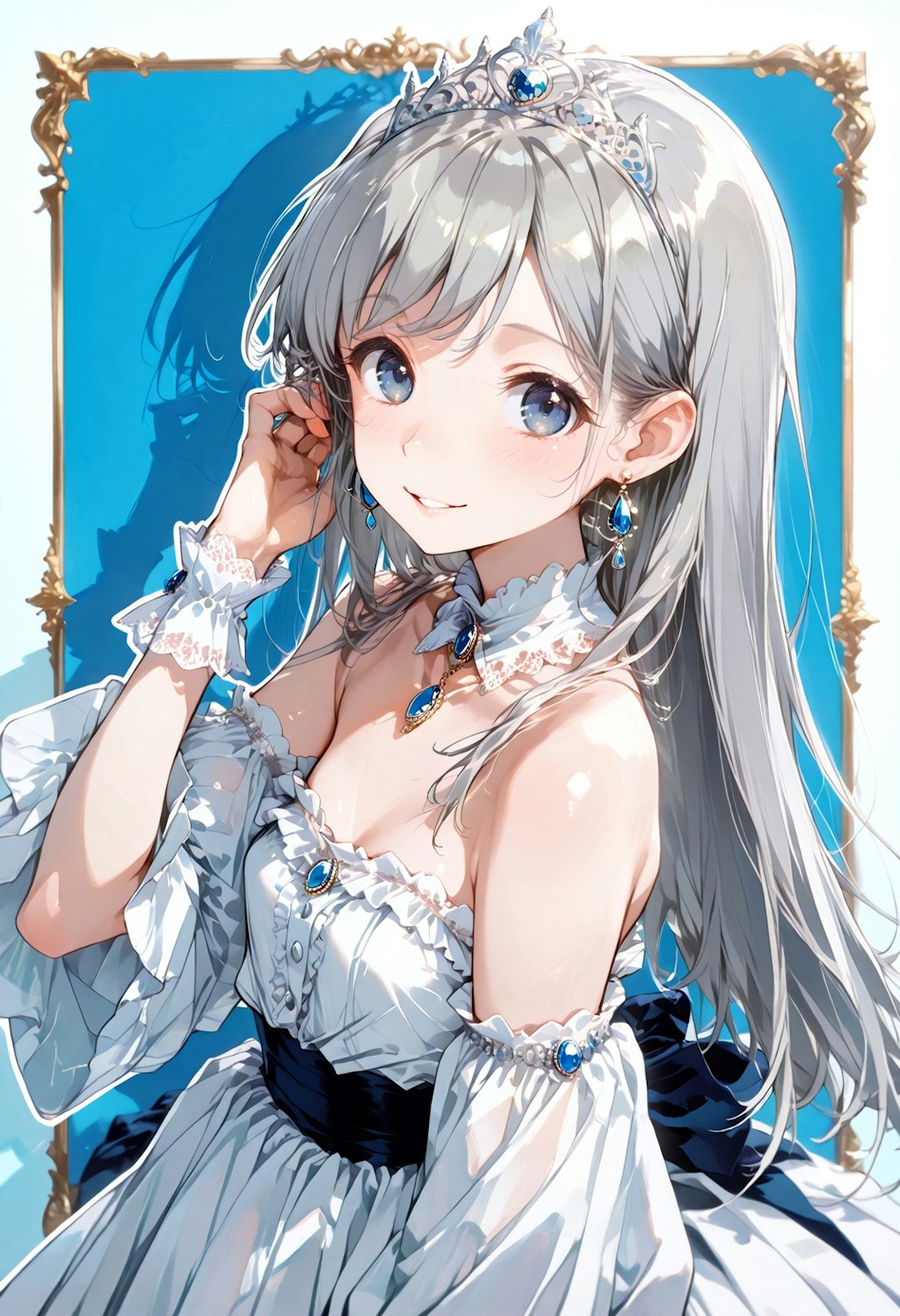 ホワイトドレスプリンセス