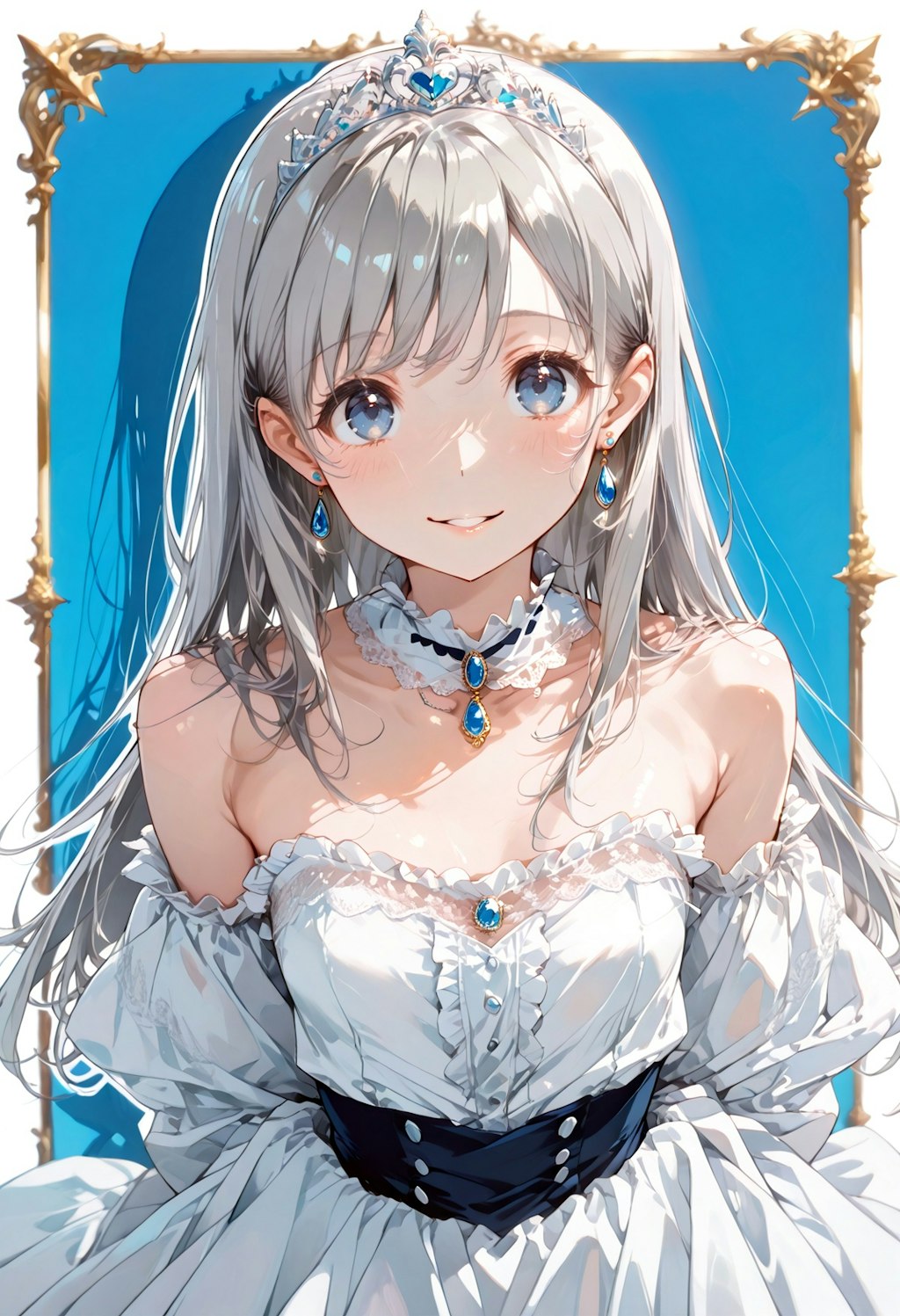 ホワイトドレスプリンセス
