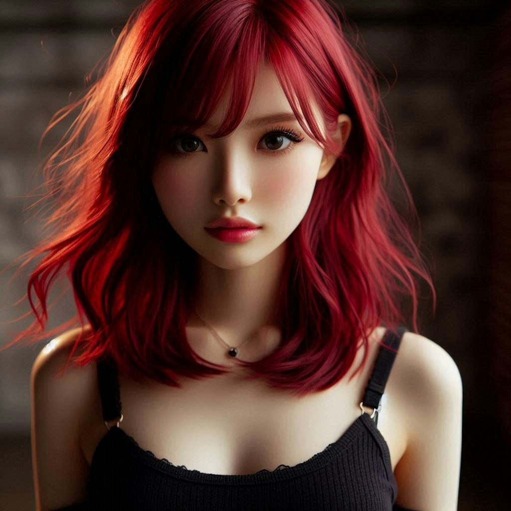 red hair