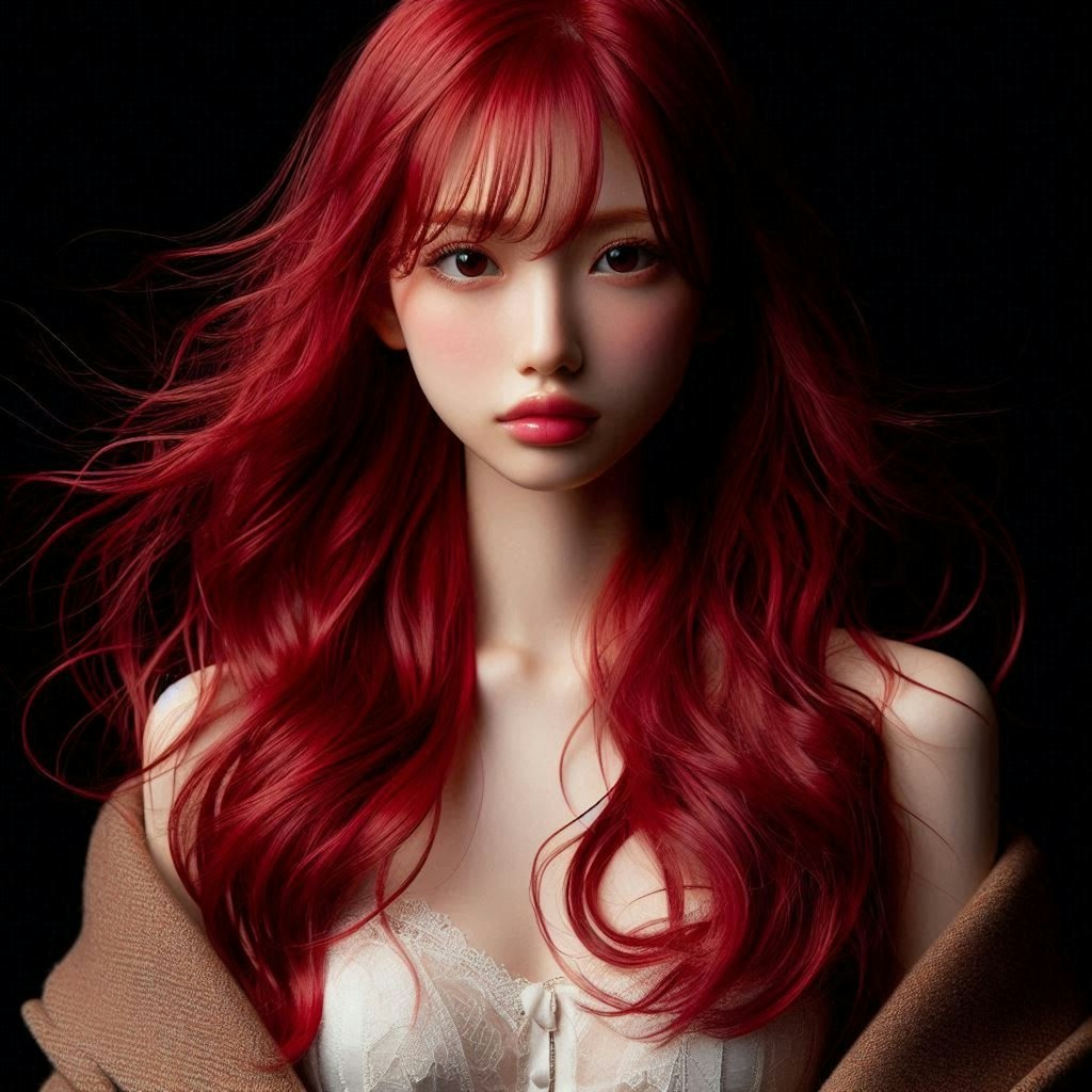 red hair