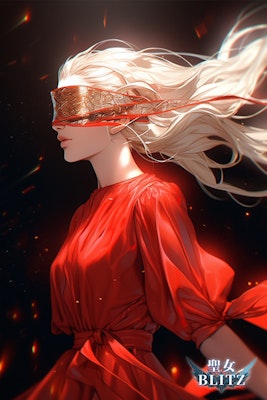 赤いドレスの聖女