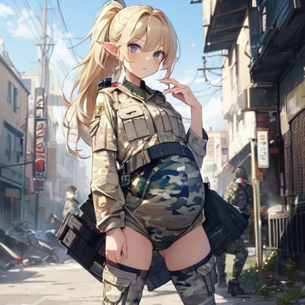 戦闘妊娠少女１４０