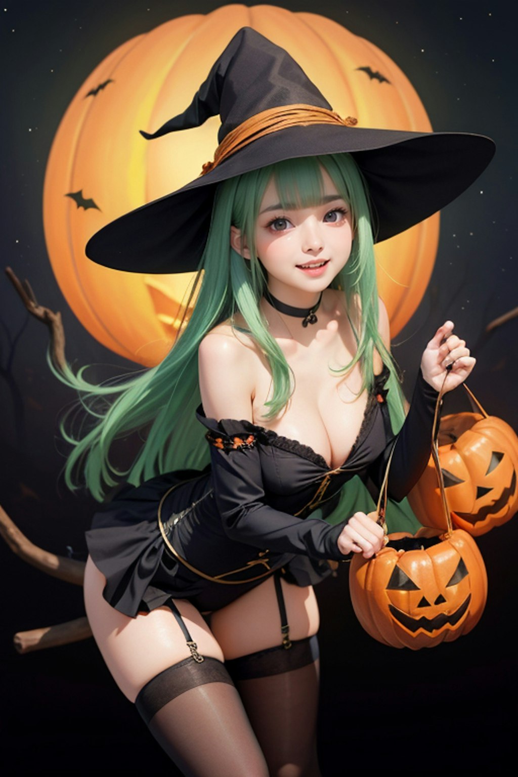 ハロウィンコスプレ グリーン1