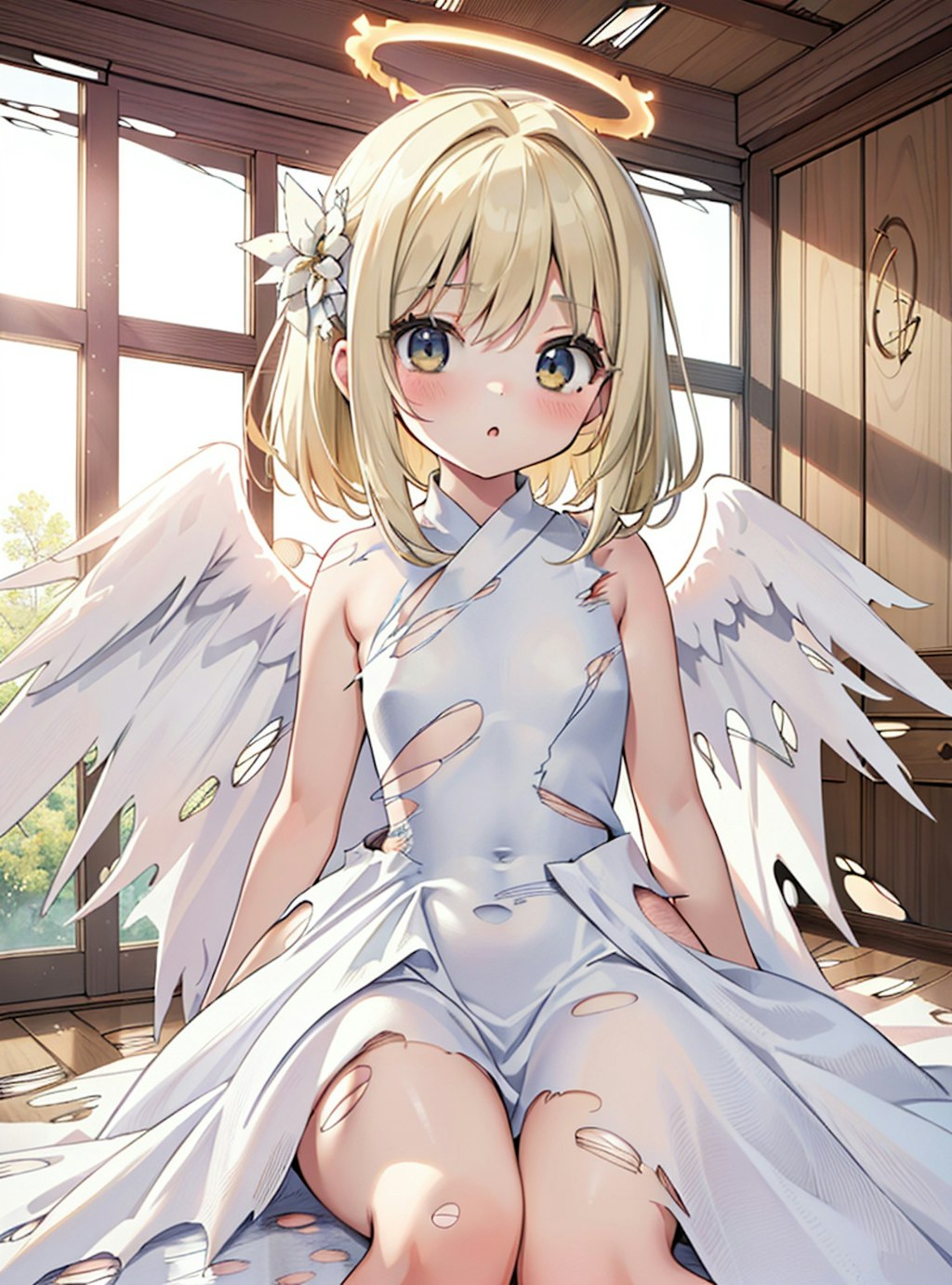 ボロボロの天使
