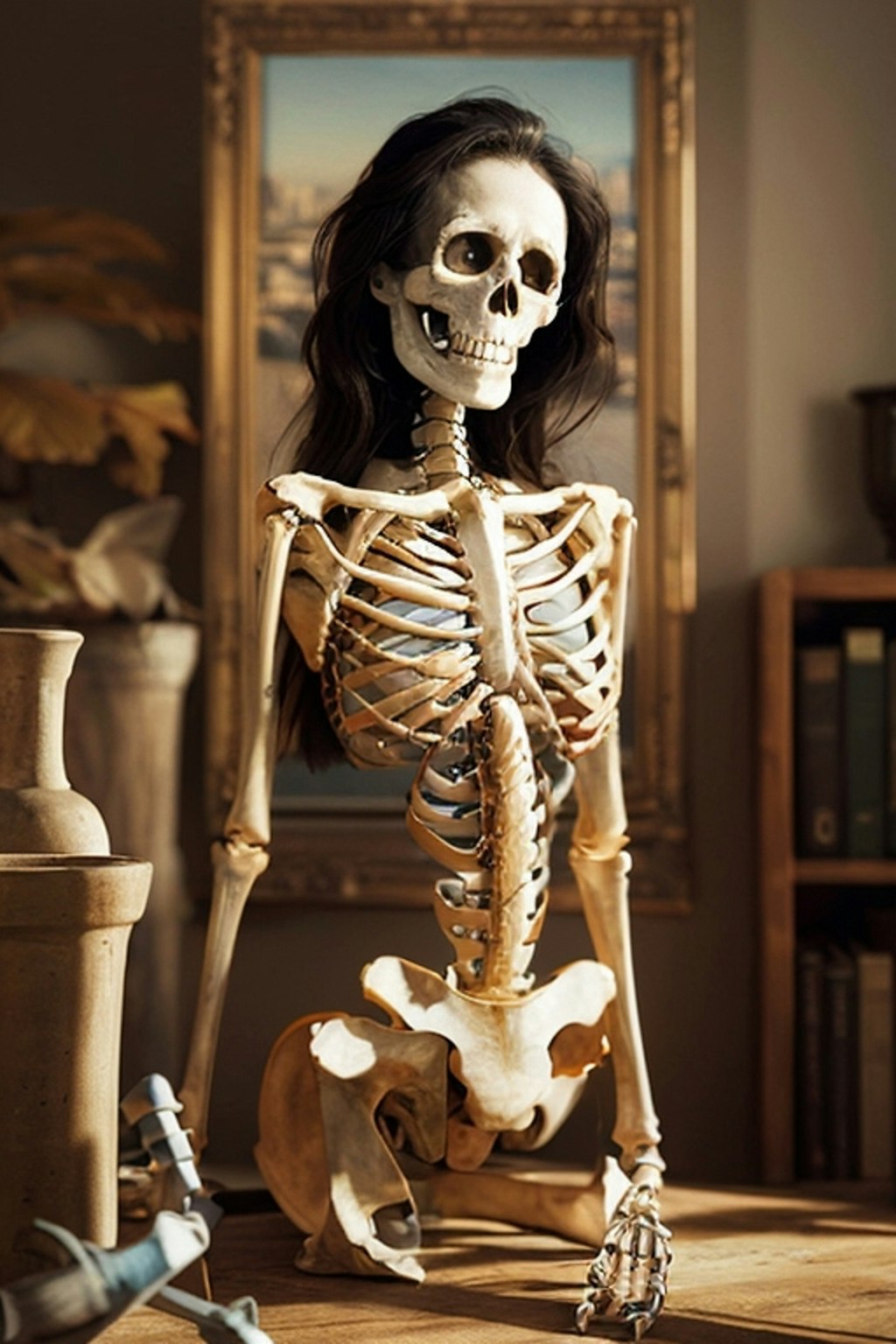 人体錬成5 骨と女性との比較 骨から人になるまでの過程