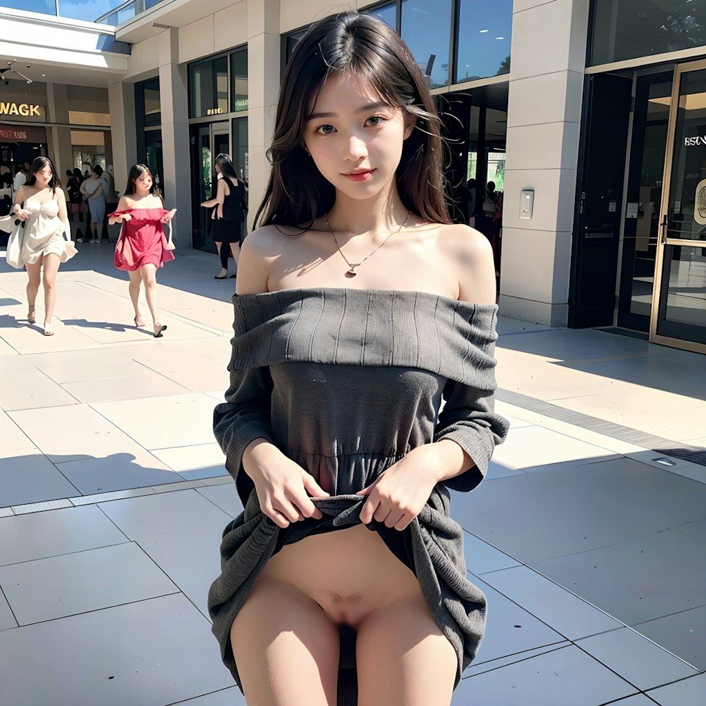 お姉さんとノーパンデート