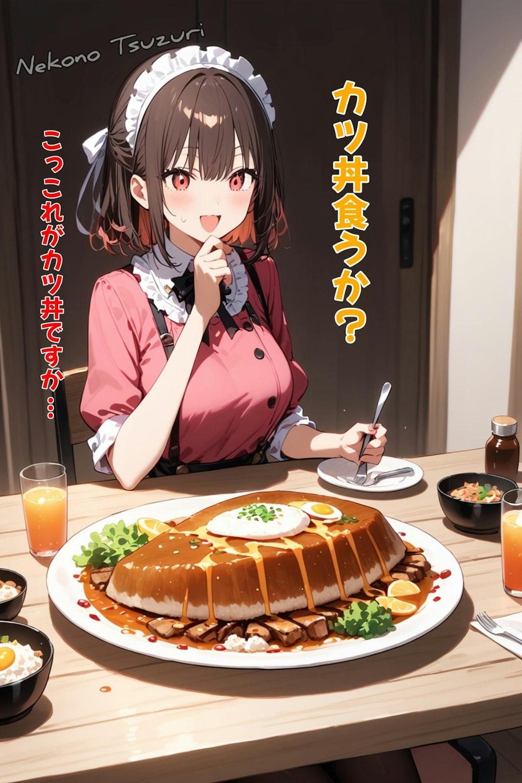 カツ丼食うか？