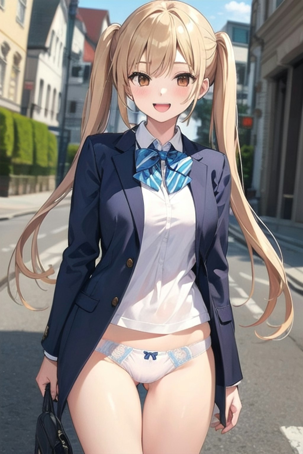 School twintails girl