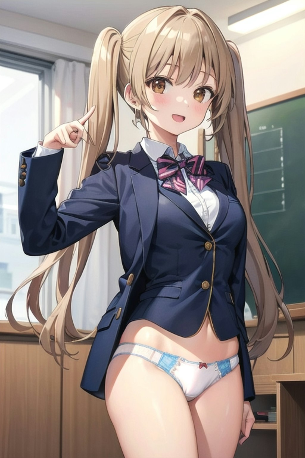 School twintails girl