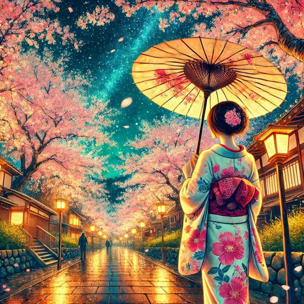 桜並木