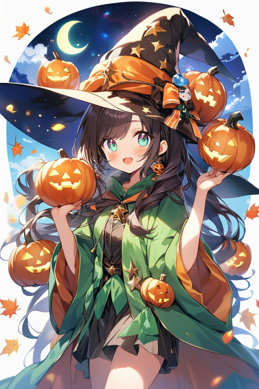 ハロウィン魔法使い