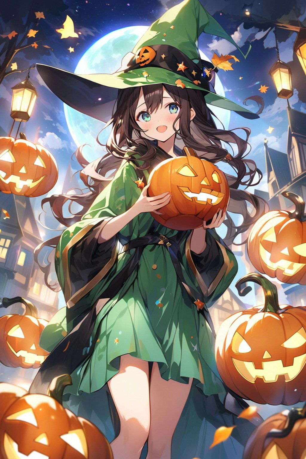 ハロウィン魔法使い