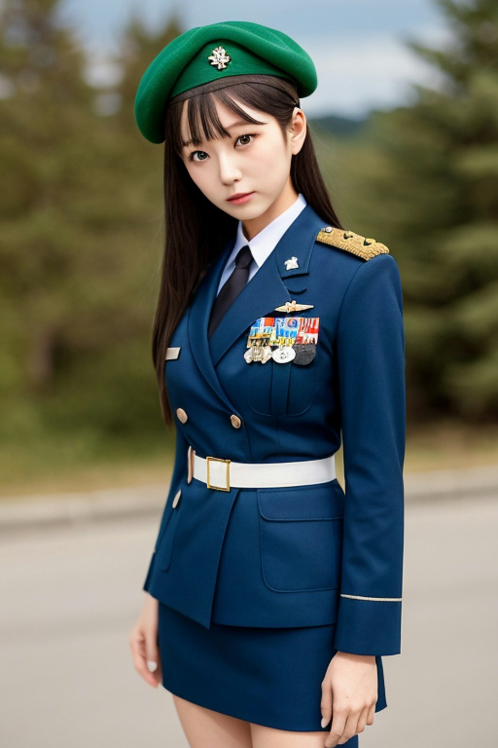 女軍人