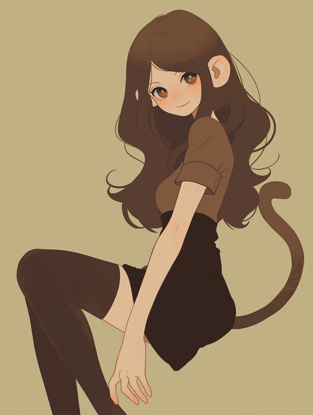 monkey girl