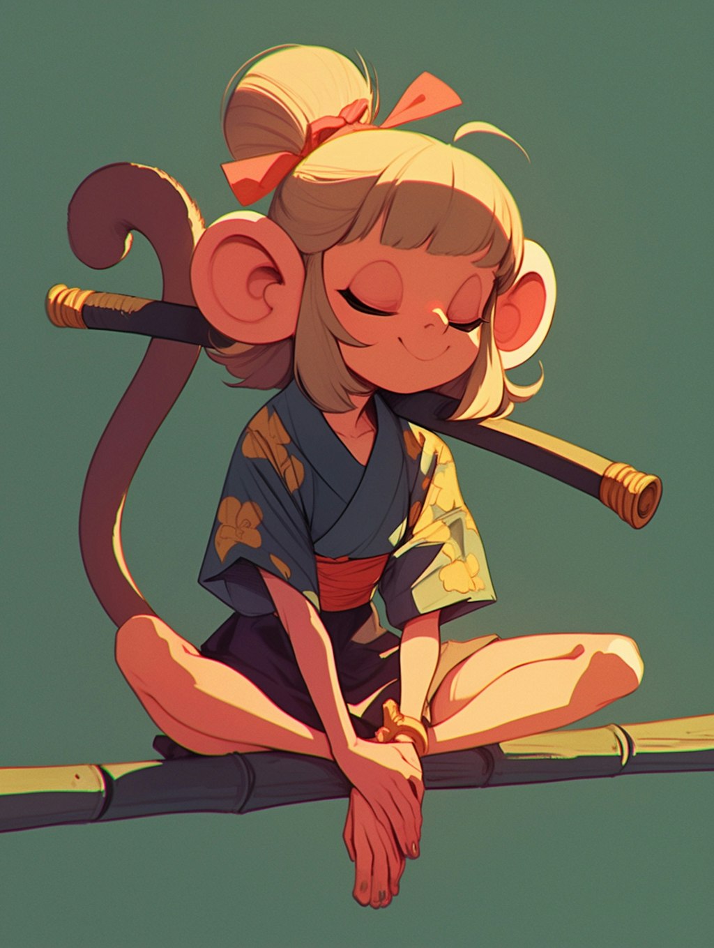 monkey girl