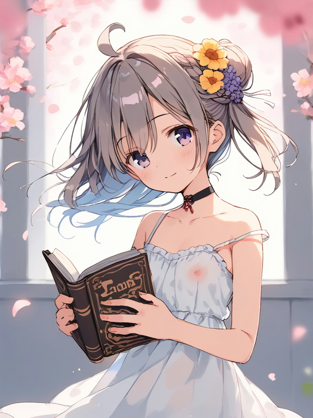 読書　透けてる